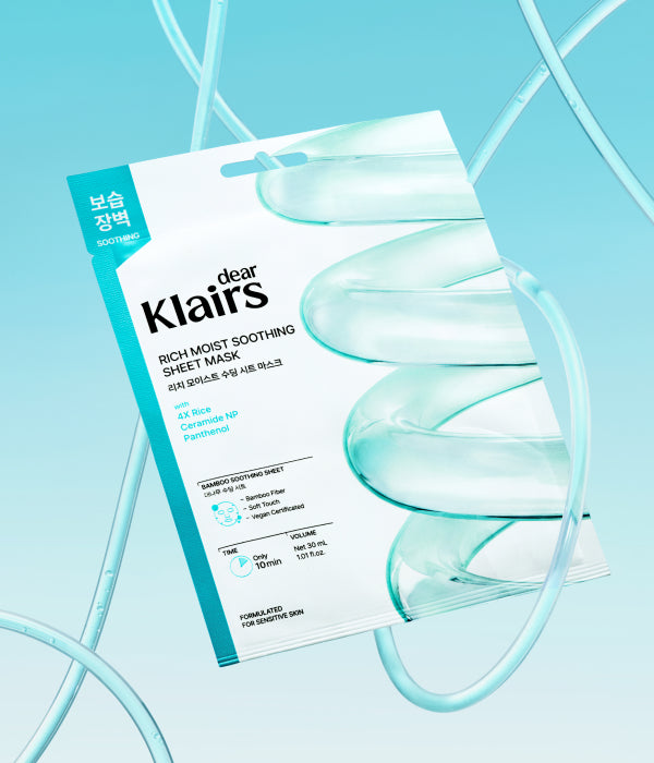 Dear Klairs Rich Moist Soothing Tencel Sheet Mask 25ml x 10ea product image 3
