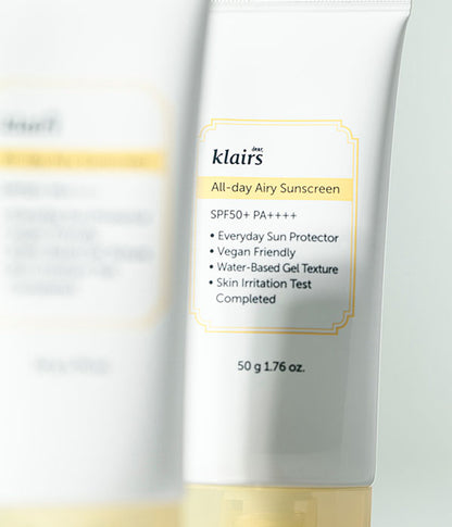 Dear Klairs All-day Airy Sunscreen 50ml product image 4