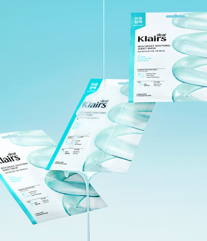 Dear Klairs Rich Moist Soothing Tencel Sheet Mask 25ml x 10ea product image 5