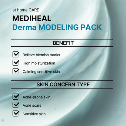 Mediheal Derma Modeling Pack Madecassoside Blemish (Ampoule 2ml+ Powder 28g) product image 5