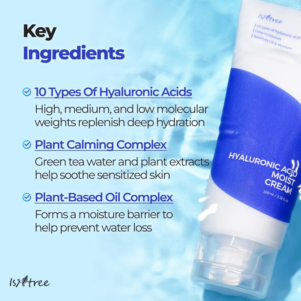 Isntree Hyaluronic Acid Moist Cream 100ml product image 2