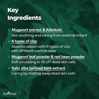 Isntree Mugwort Calming Clay Mask 100ml product image 9