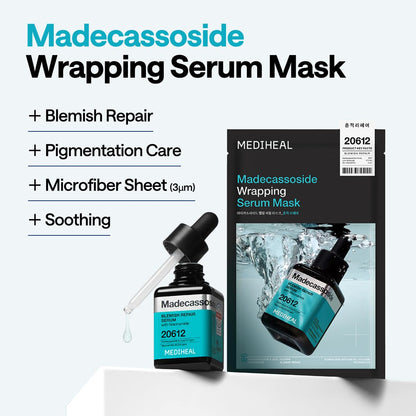 Mediheal Madecassoside Wrapping Serum Mask Blemish Repair 10ea product image 6