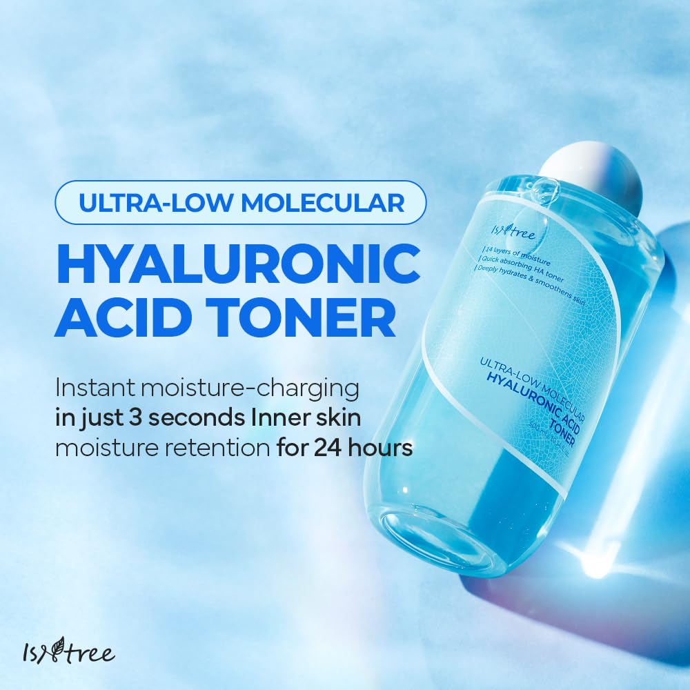 Isntree Ultra-Low Molecular Hyaluronic Acid Toner 300ml product image 2