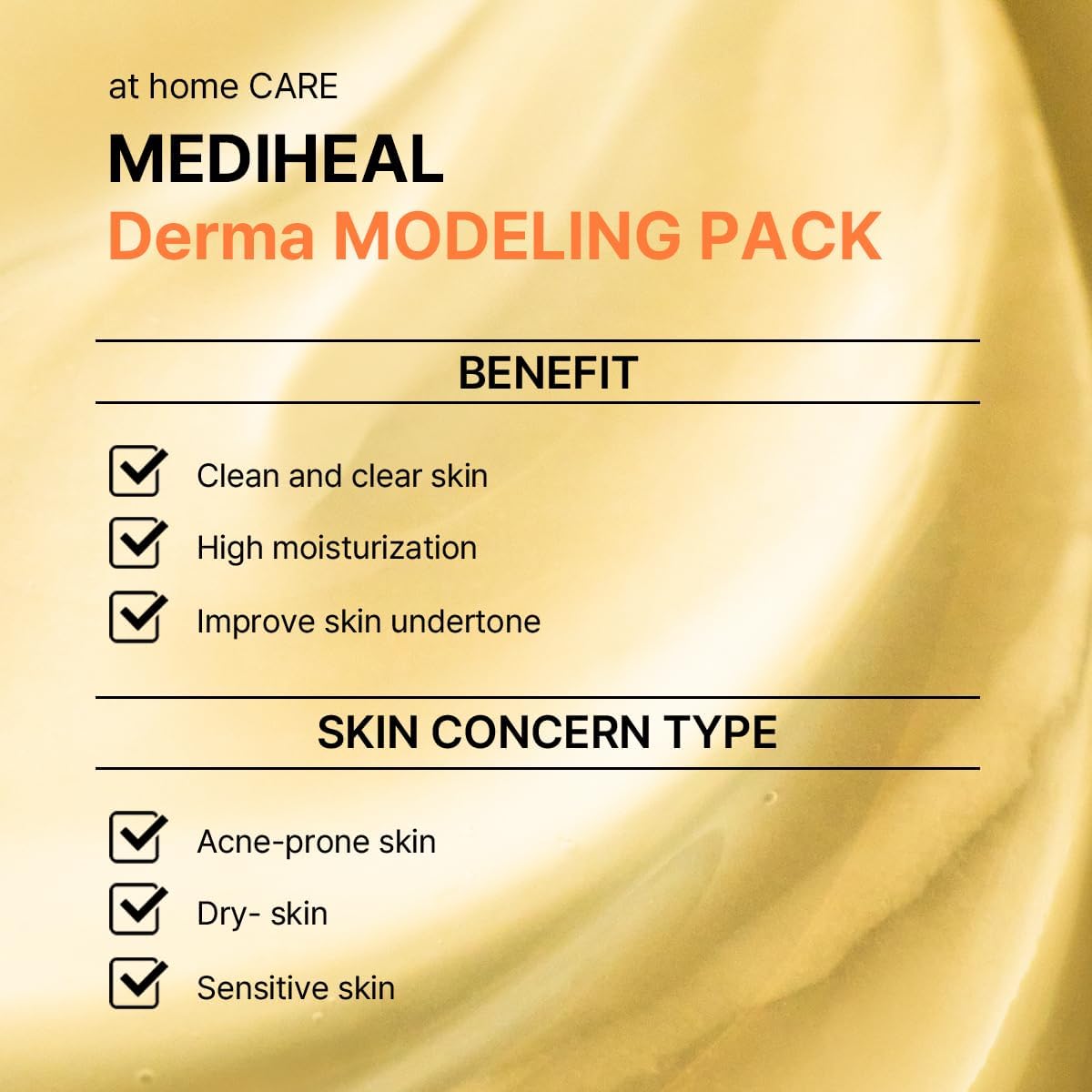 Mediheal Derma Modeling Pack Vitamin Brightening (Ampoule 2ml+ Powder 28g) product image 5