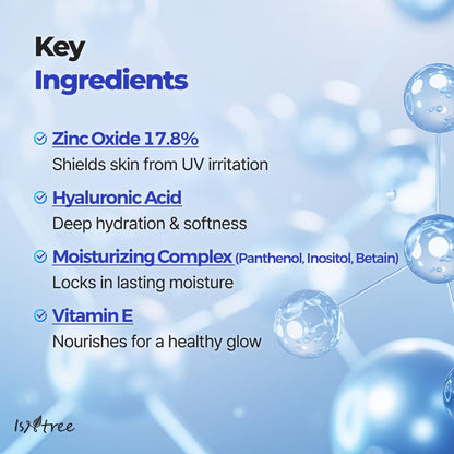 isntree Hyaluronic Acid Natural Sun Cream 50ml product image 2