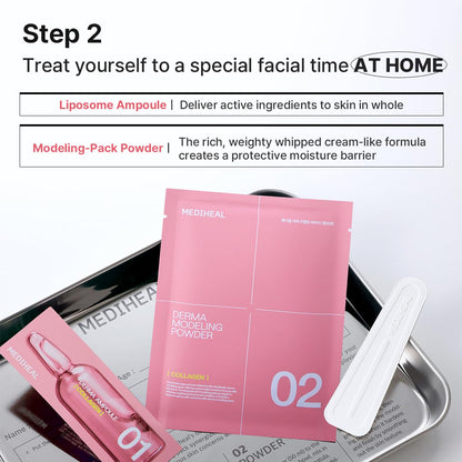 Mediheal Derma Modeling Pack Collagen Firming (Ampoule 2ml+ Powder 28g) product image 5