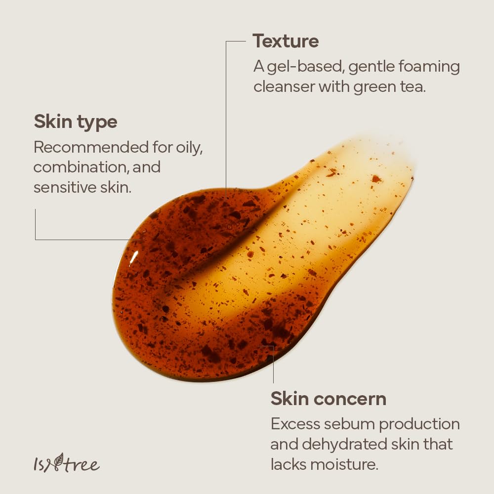 Isntree Green Tea Fresh Cleanser 120ml product image 2
