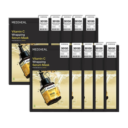 Mediheal Vitamin C Wrapping Serum Mask Brightening 10ea product image 3
