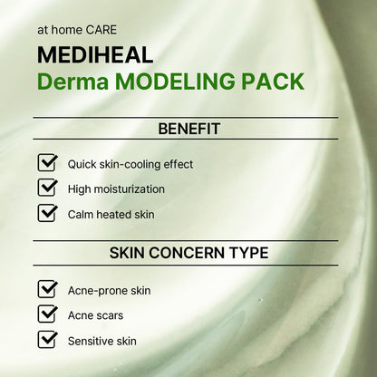 Mediheal Derma Modeling Pack Teatree Calming (Ampoule 2ml+ Powder 28g) product image 5