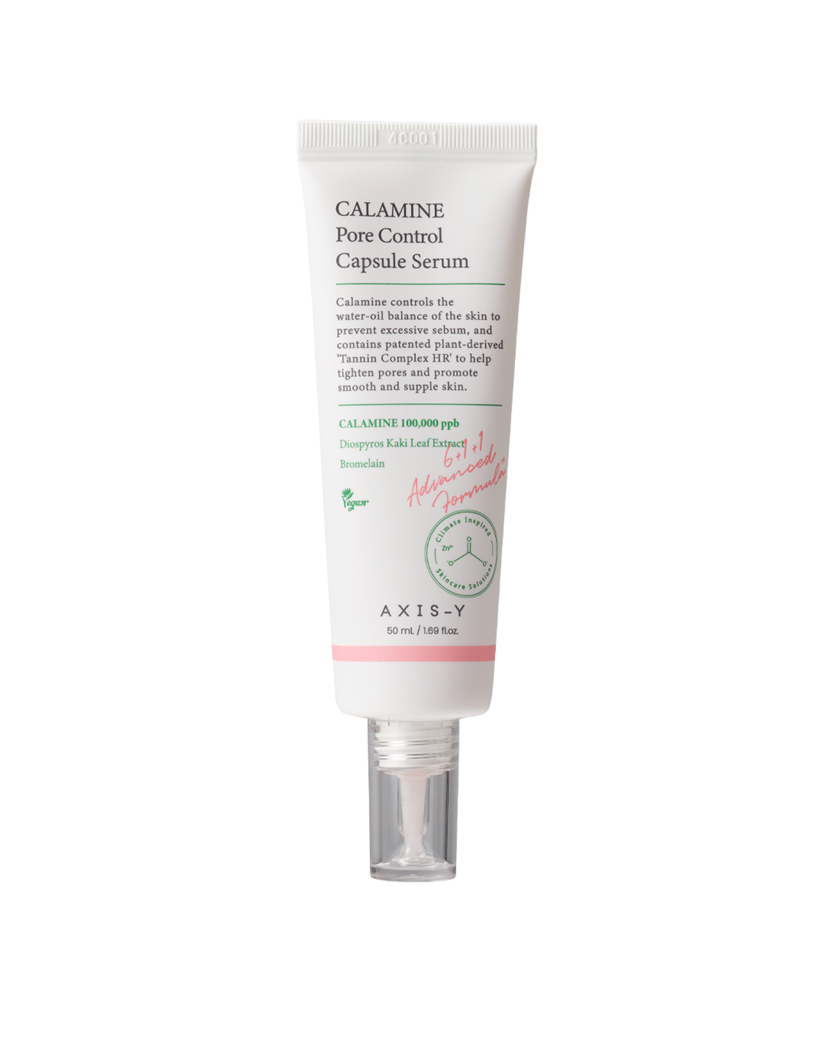 AXIS-Y CALAMINE Pore Control Capsule Serum 50ml product packaging
