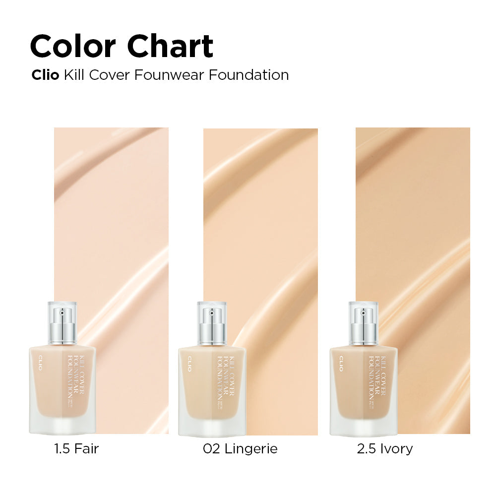 Clio Kill Cover Founwear Foundation The Original 35ml official clio source image 8