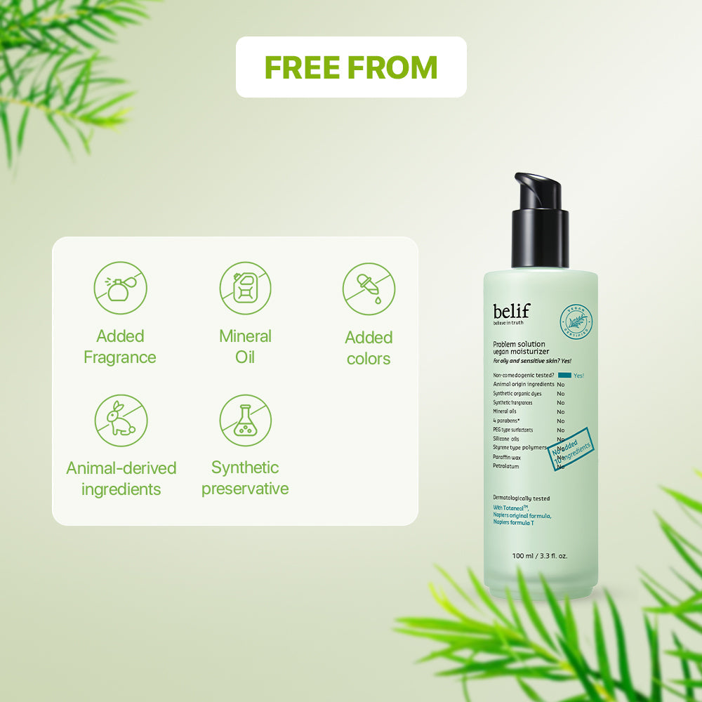 Belif Problem Solution Vegan Moisturizer 100ml product image 6