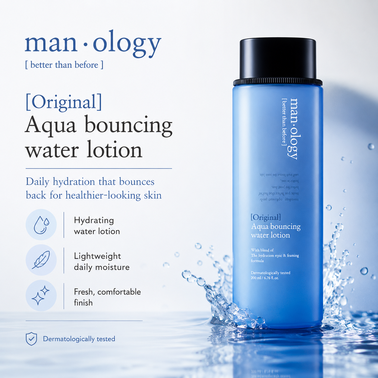 Belif Manology Original Aqua Bouncing Water Lotion 200ml product image 4
