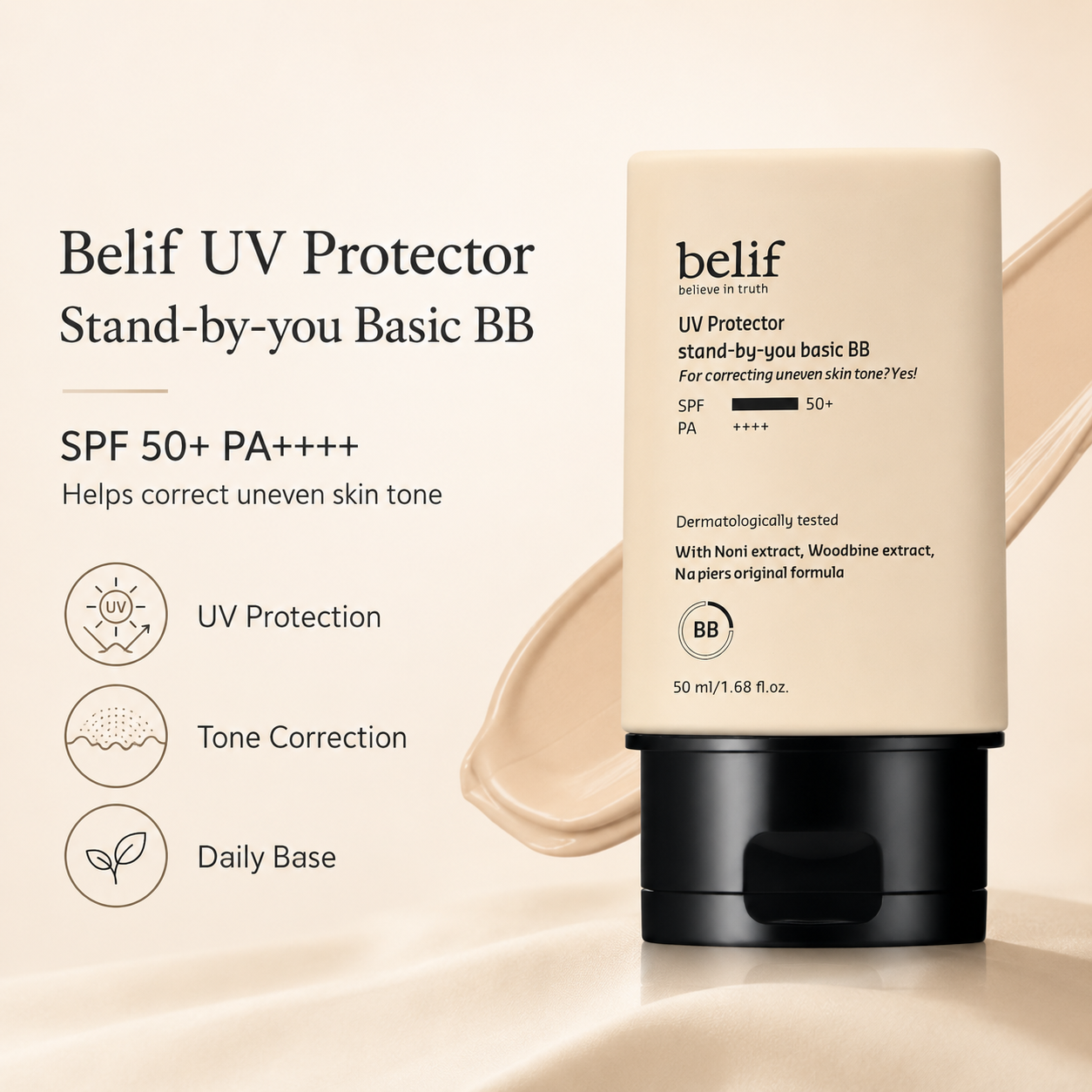 Belif UV Protector Stand-by-You Basic BB 50ml product image 4