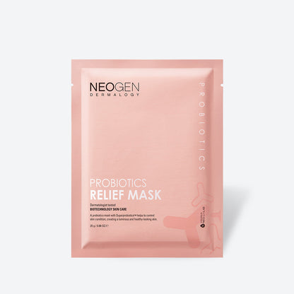 Neogen Probiotics Relief Sheet Mask (25ml x 5) — Neogen official product image 8