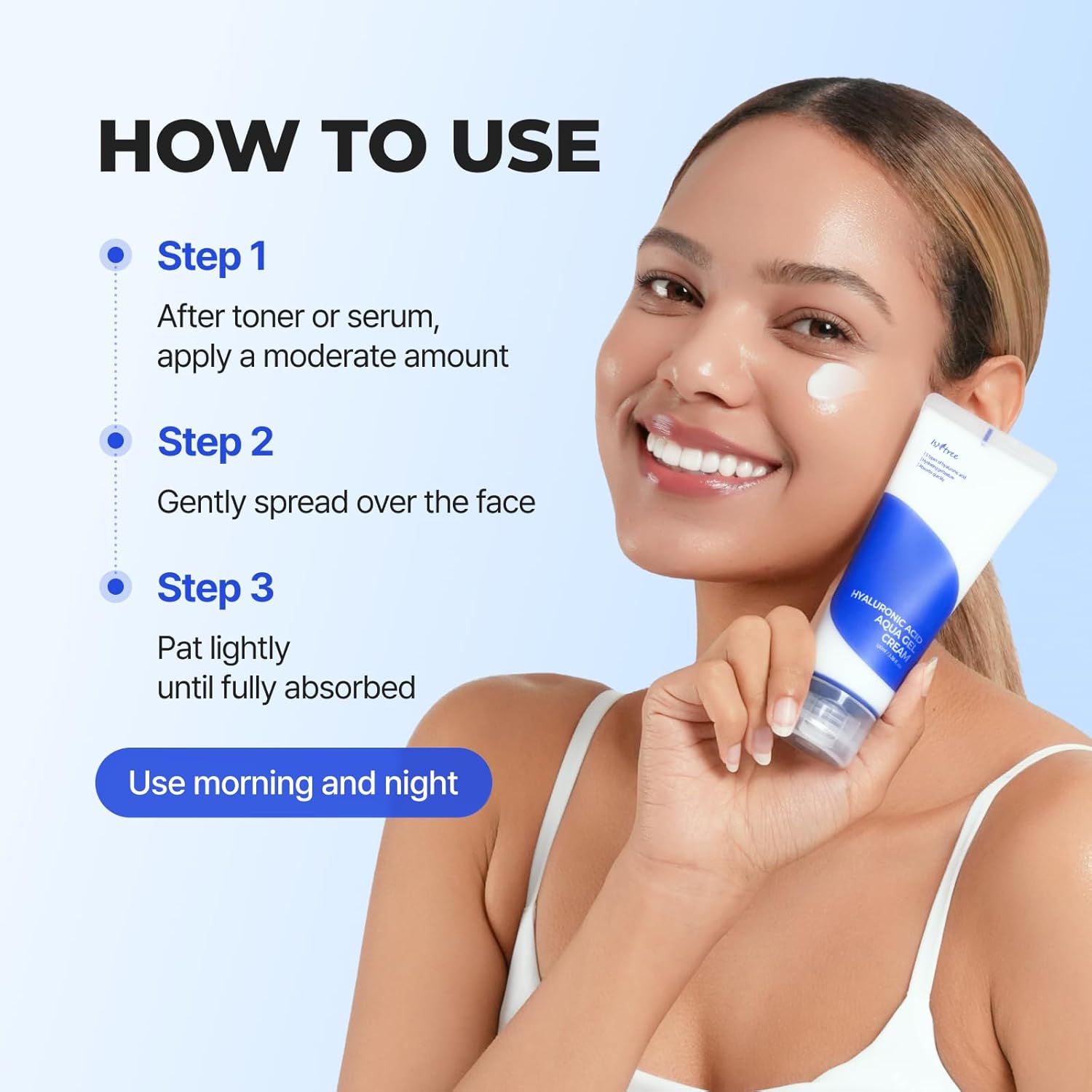 Isntree Hyaluronic Acid Aqua Gel Cream 100ml product image 6