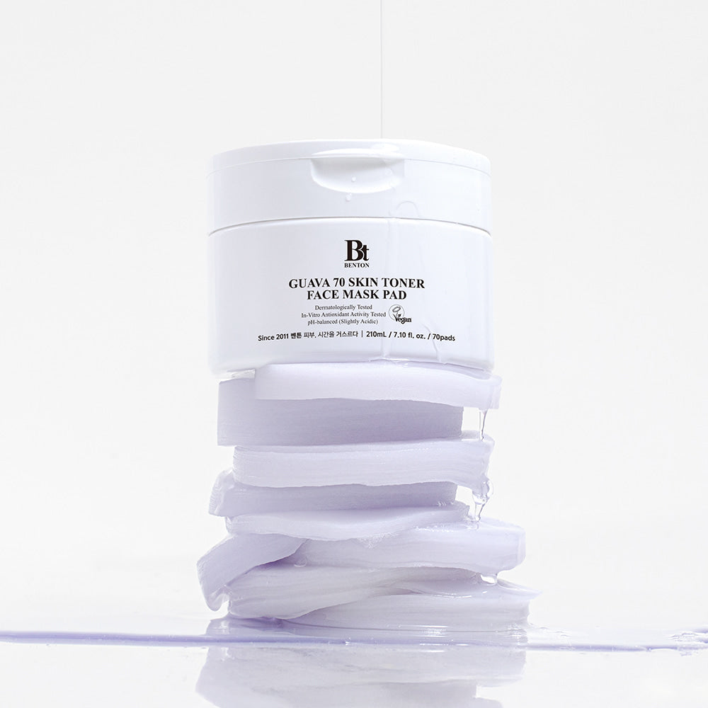 Benton Guava 70 Skin Toner Face Mask Pad 210ml / 70pcs product image 3