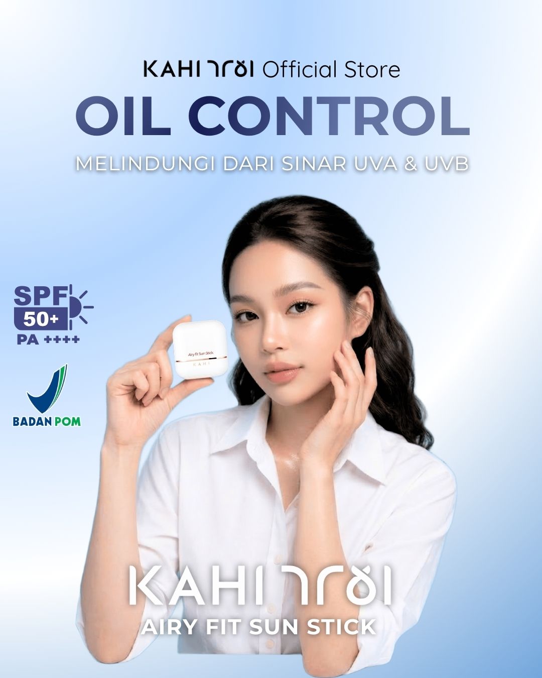 KAHI Airy Fit Sun Stick SPF 50+ PA++++ 14g product image 3