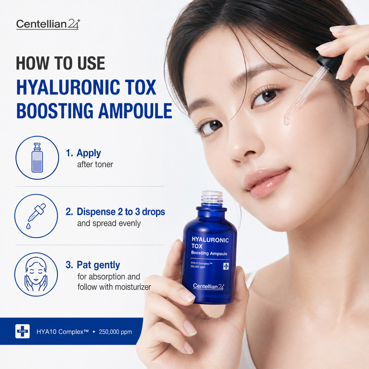 Centellian24 Hyaluronic Tox Boosting Ampoule 30ml — product detail image 3