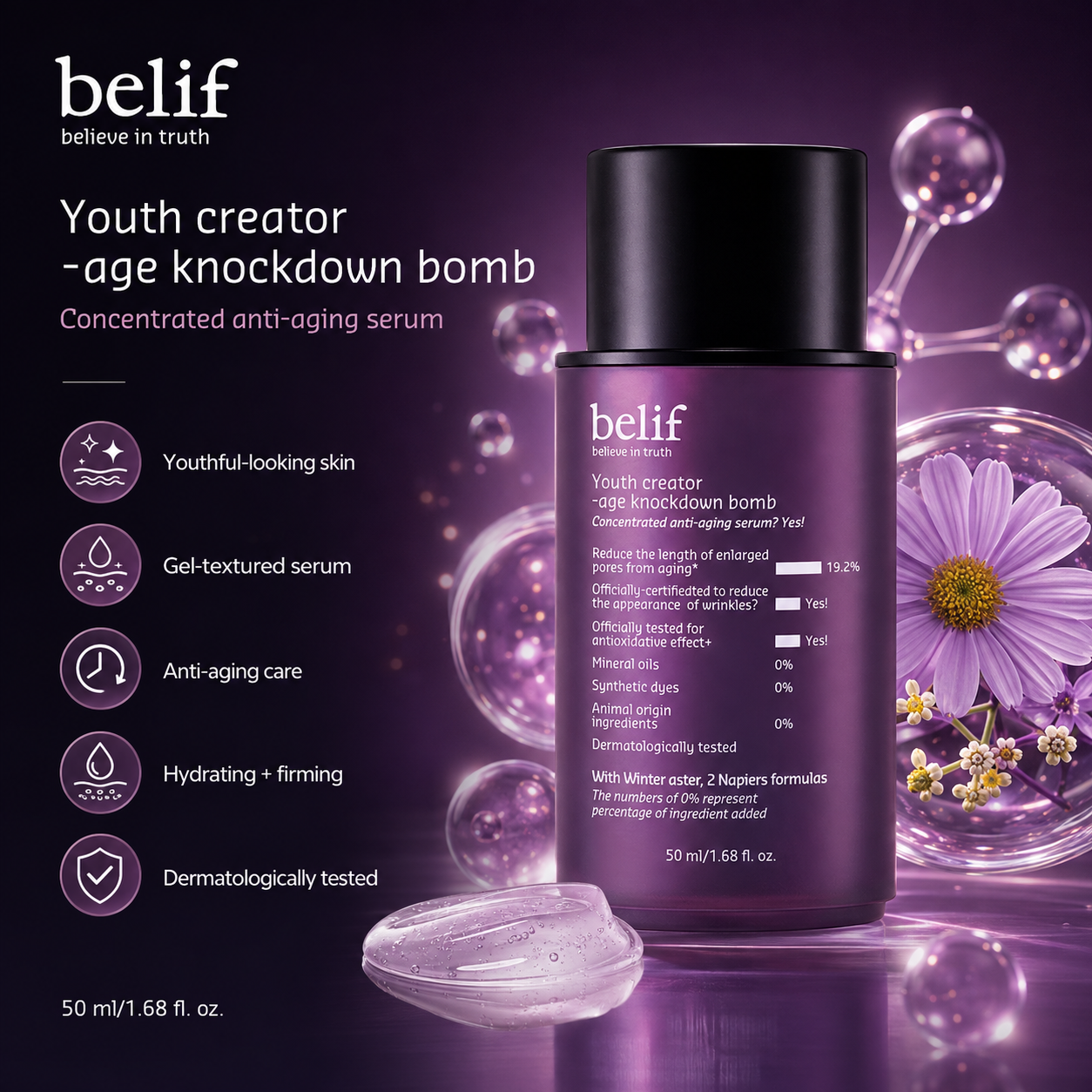 Belif Youth Creator Age Knockdown Bomb 50ml product image 4
