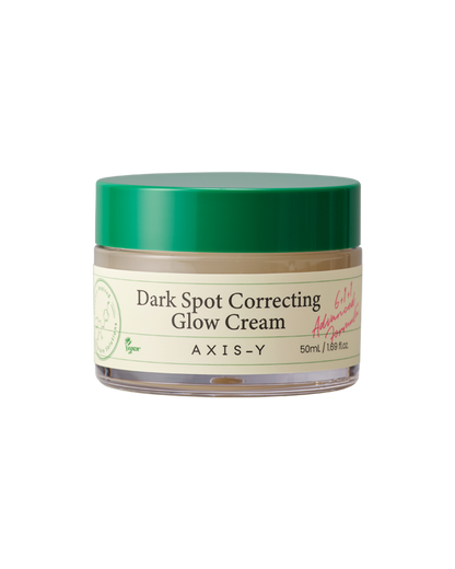 AXIS-Y Dark Spot Correcting Glow Cream 50ml product packaging