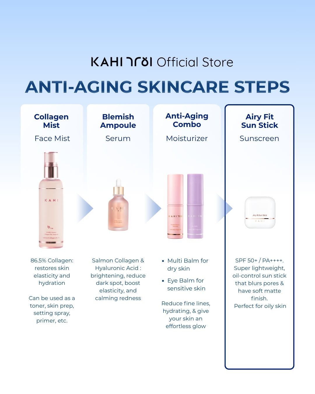 KAHI Airy Fit Sun Stick SPF 50+ PA++++ 14g product image 7