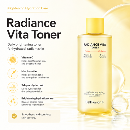 CellFusionC Radiance Vita Toner 300ml — product detail image 3