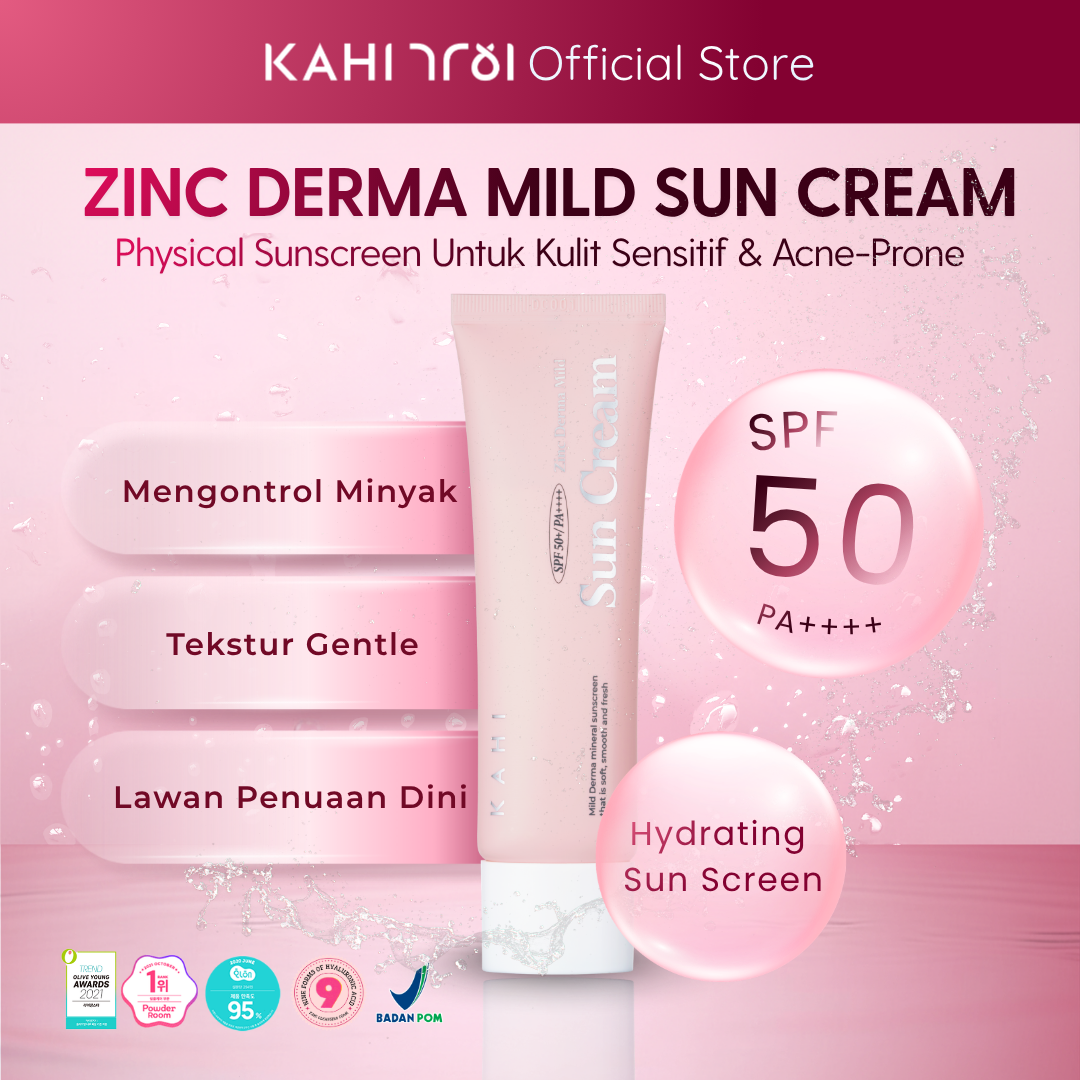 KAHI Zinc Derma Mild Sun Cream SPF 50+ PA++++ 50ml product image 2