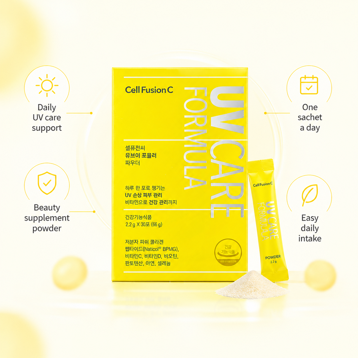 CellFusionC UV Formula Powder 2.2g*30ea — product detail image 3