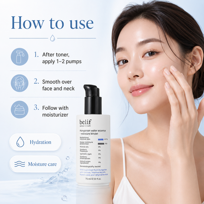 Belif Hungarian Water Essence Moisture Binder 75ml product image 4