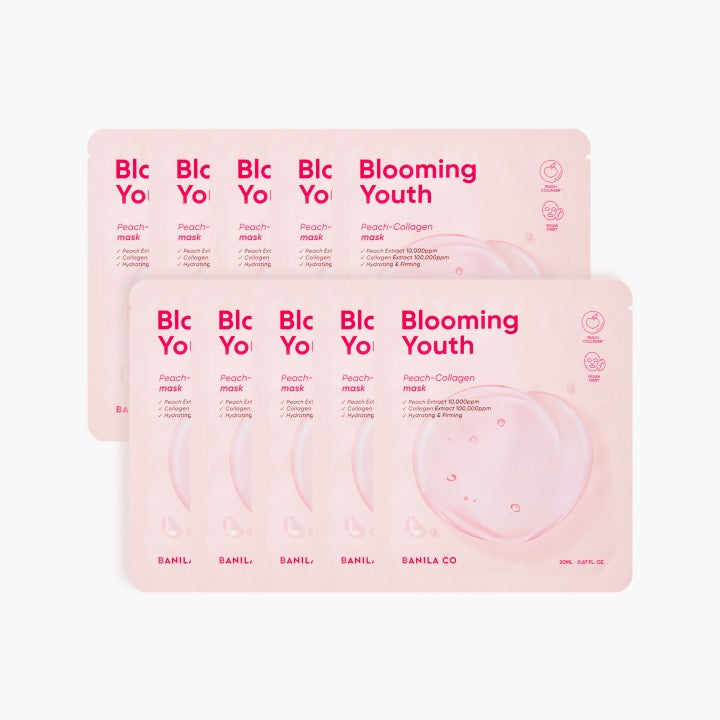 Banilaco Blooming Youth Peach Collagen Mask Sheet 10EA official product image 2