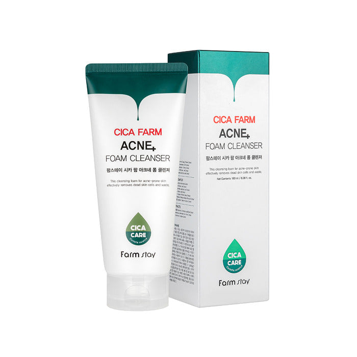 Cica Farm Acne Foam Cleanser 180ml — product image 4