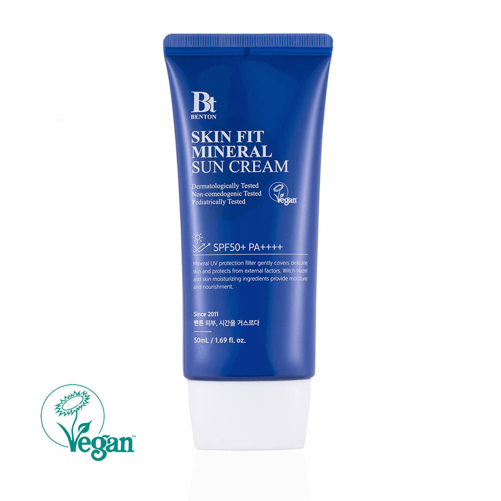 benton Skin Fit Mineral Sun Cream SPF50+/PA++++ 50ml official benton source image 1
