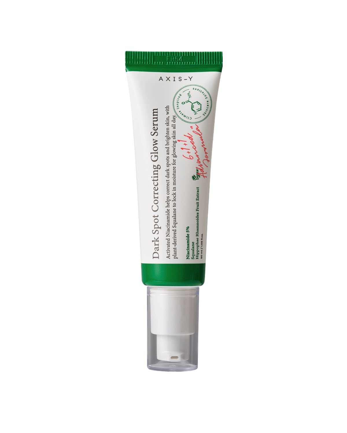 AXIS-Y Dark Spot Correcting Glow Serum 50ml product packaging