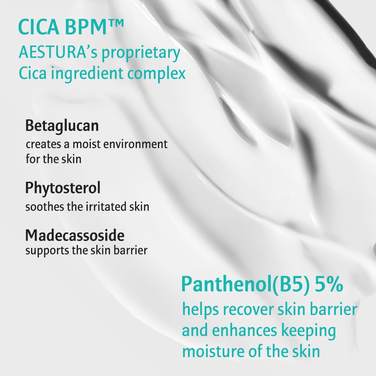 aestura A-Cica Calming Cream 60ml - product-specific AESTURA product image 3