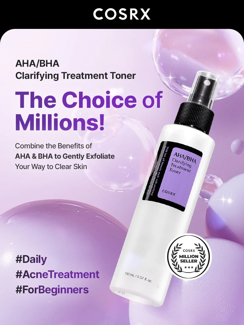 COSRX AHA/BHA Clarifying Treatment Toner 150ml — product detail image 2
