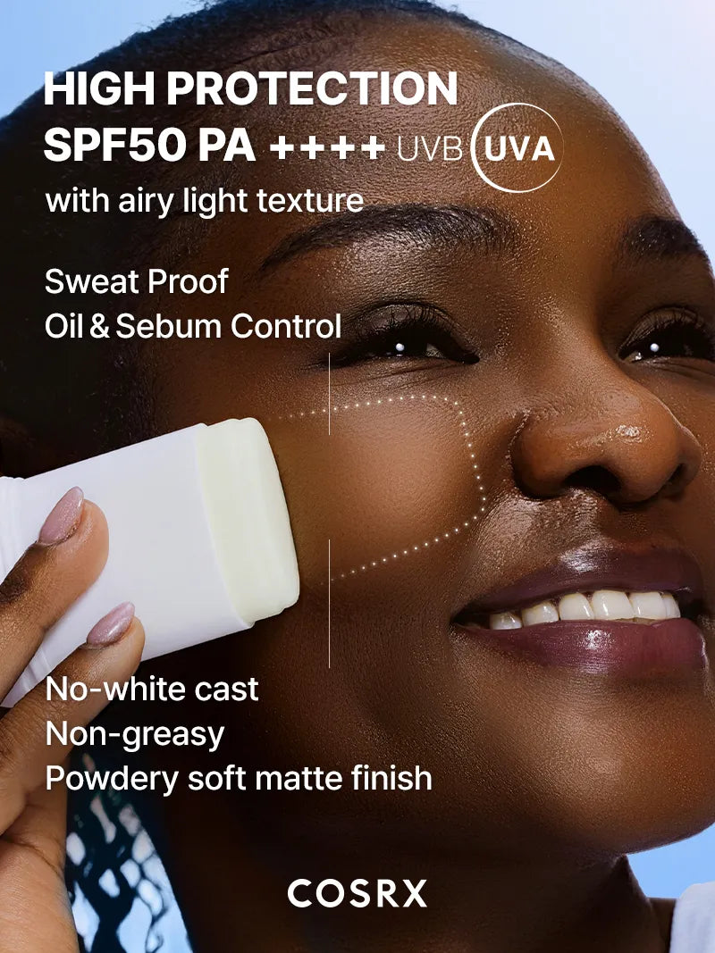 Cosrx Airy Light Invisible Sun Stick SPF50+ PA++++ 19g official COSRX source image 3