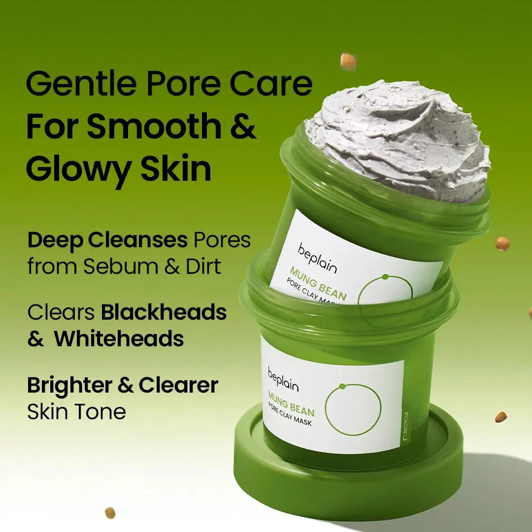 Beplain Mung Bean Pore Clay Mask 120ml product detail image 4