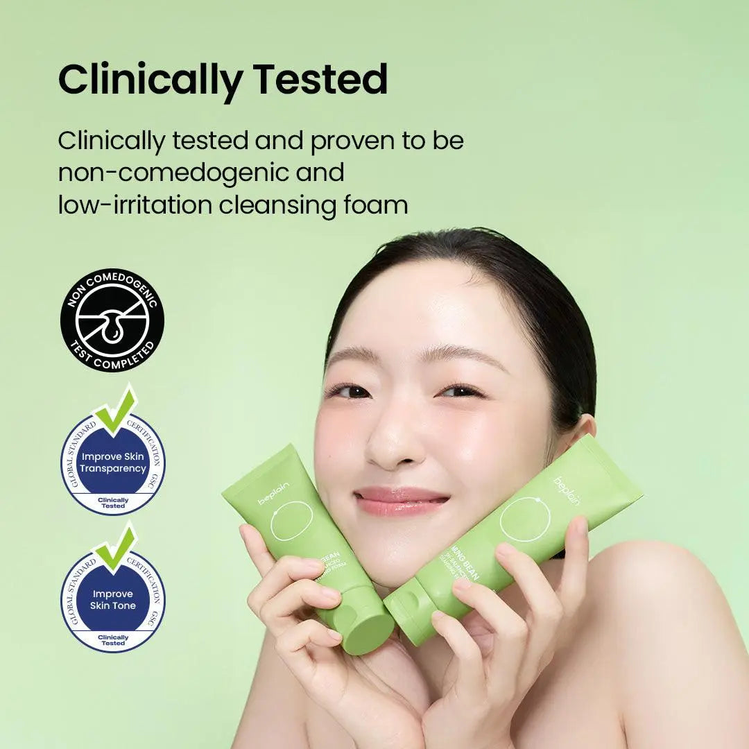 Beplain Mung Bean pH-Balanced Cleansing Foam 80ml product detail image 4