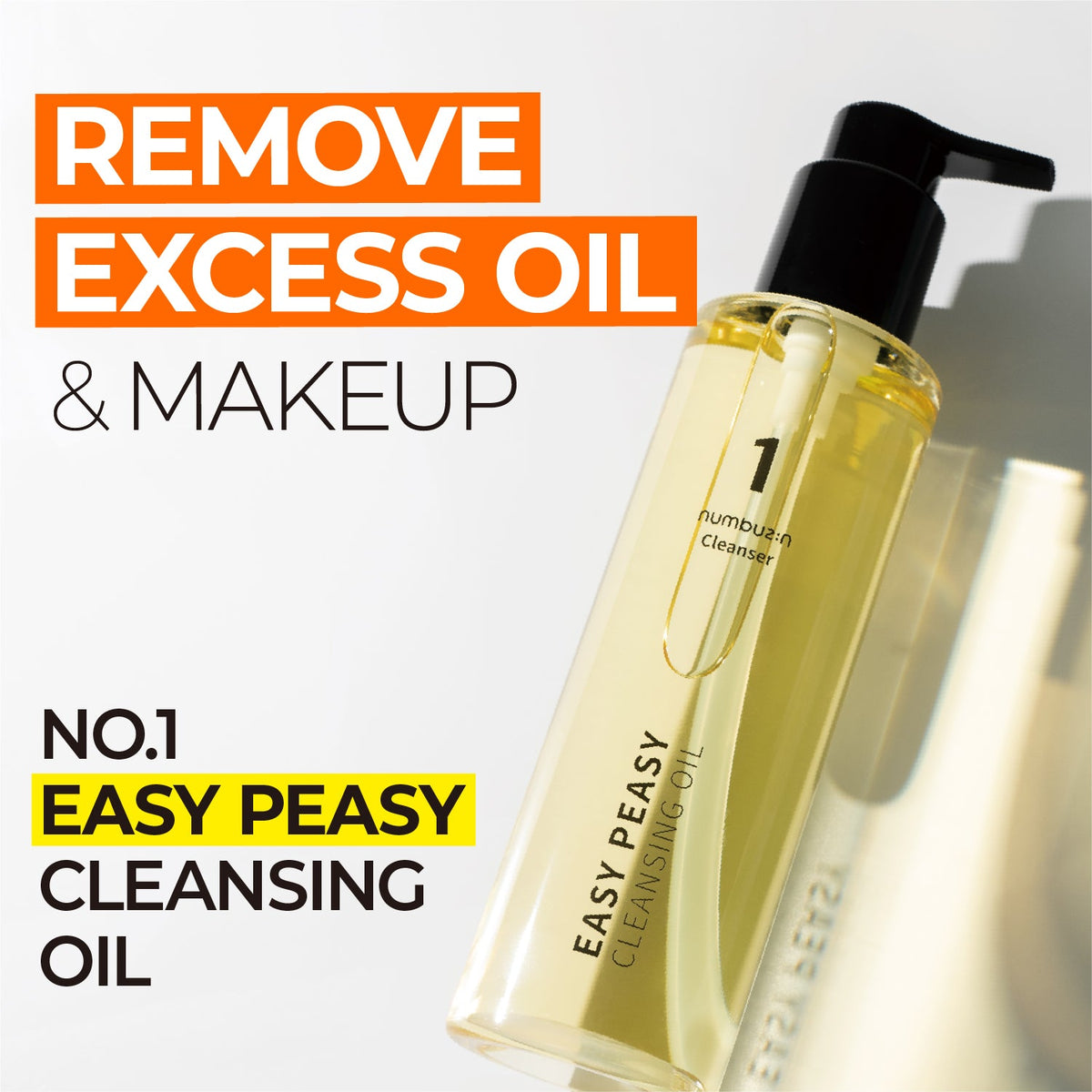 Numbuzin No. 1 Easy Peasy Cleansing Oil 200ml — official product image 4