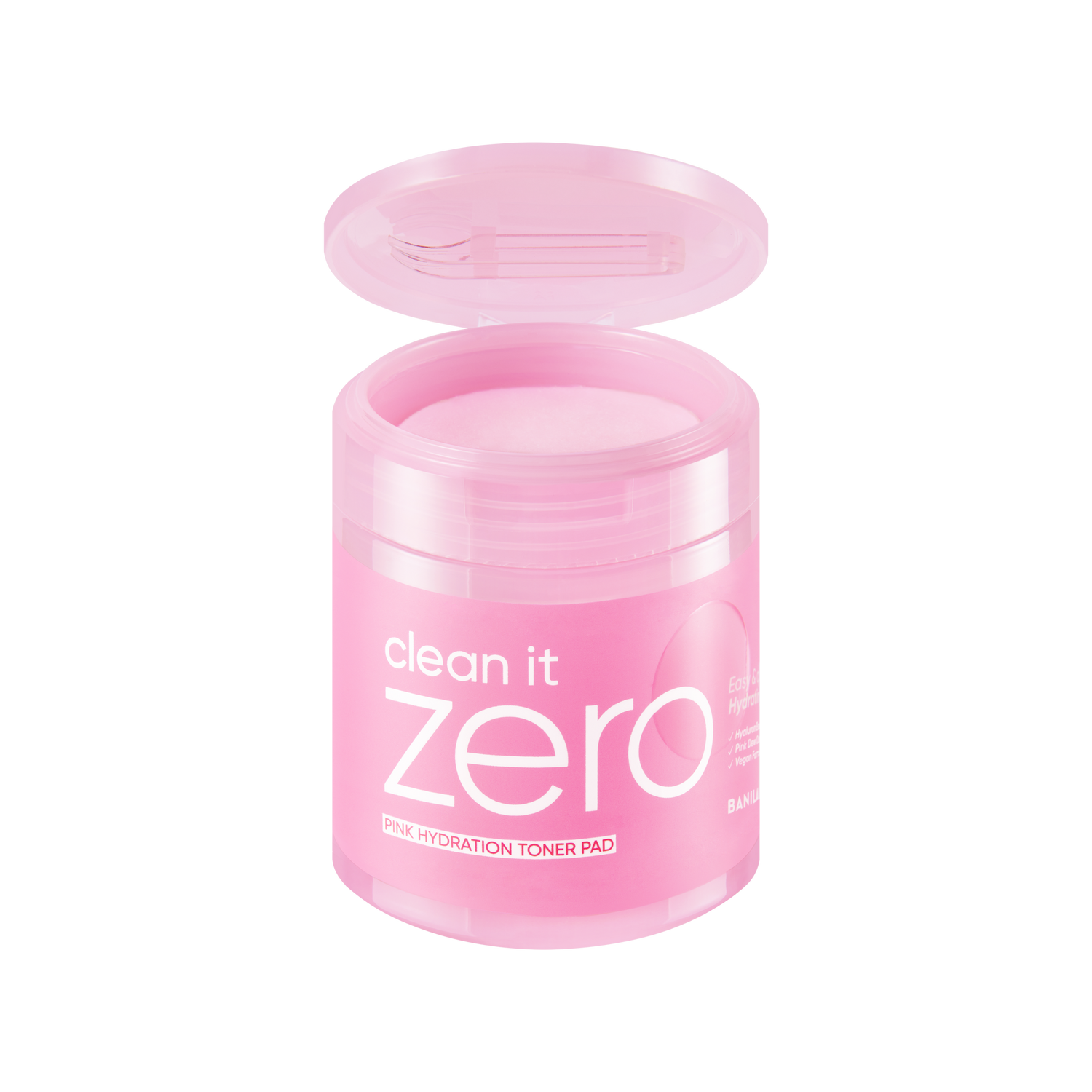 Banilaco Clean it Zero Pink Hydration Toner Pads 70ea official product image 5