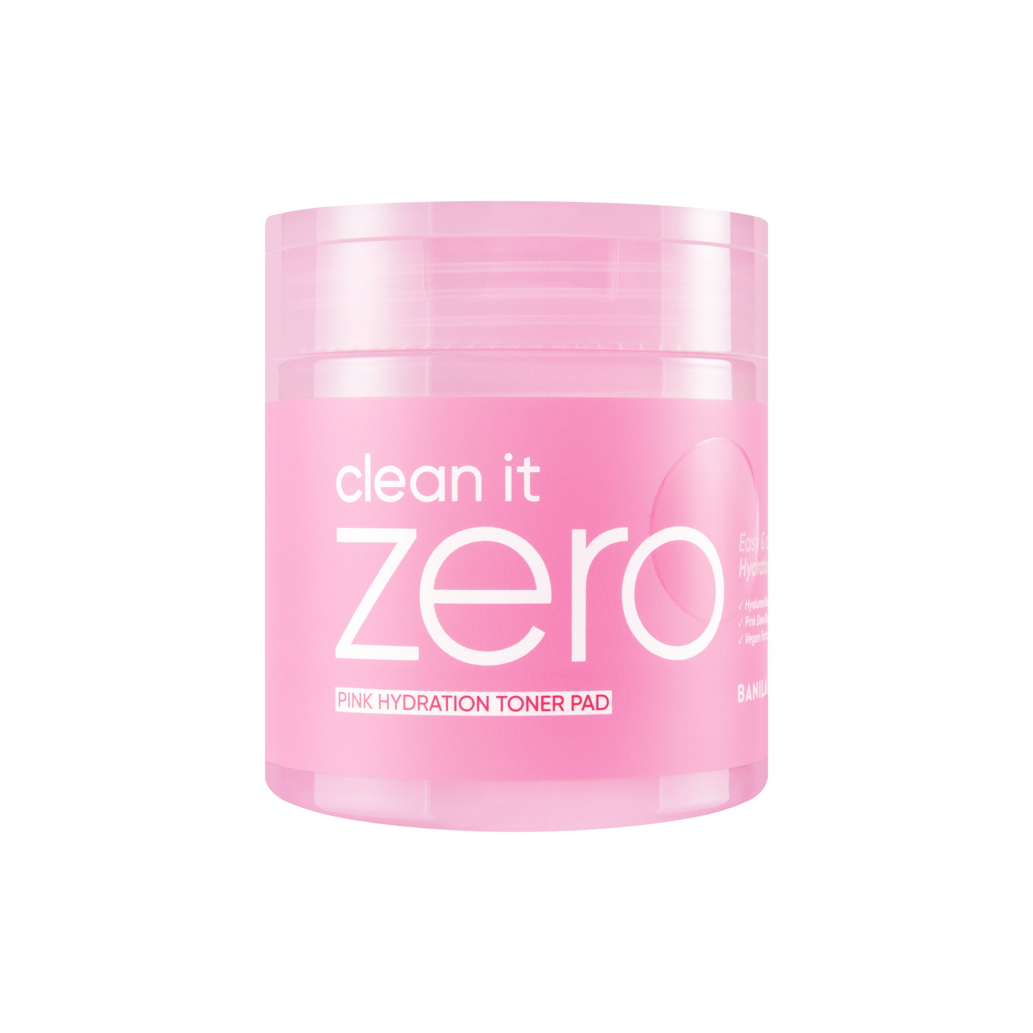 Banilaco Clean it Zero Pink Hydration Toner Pads 70ea official product image 7
