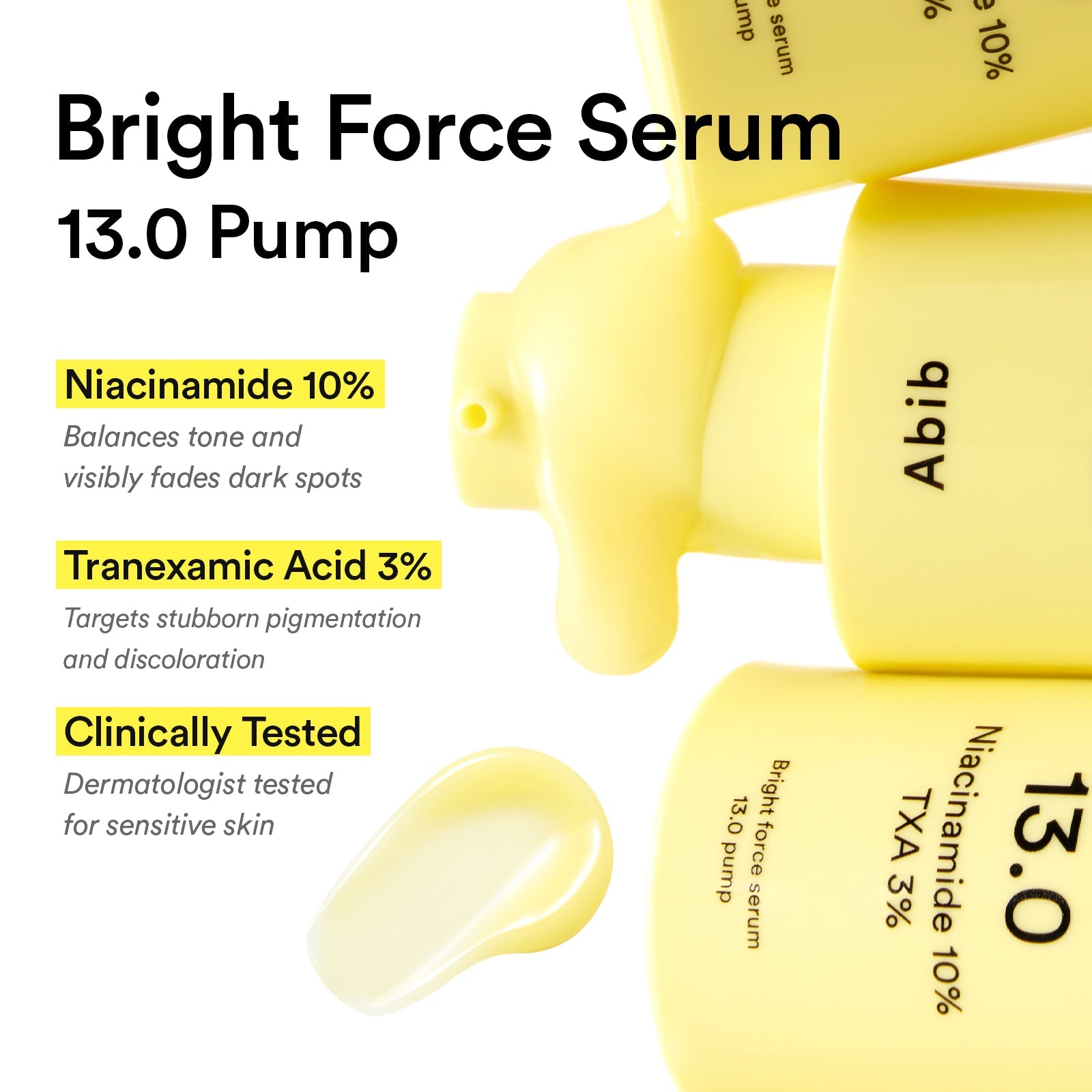 Abib Bright force serum 13.0 pump 30ml - official Abib product image 4