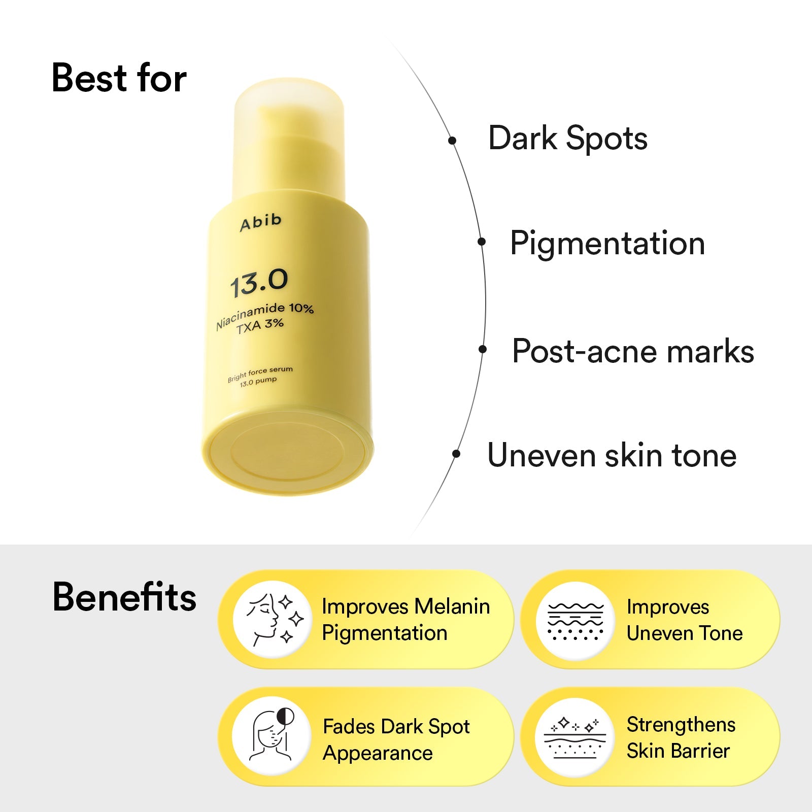 Abib Bright force serum 13.0 pump 30ml - official Abib product image 3