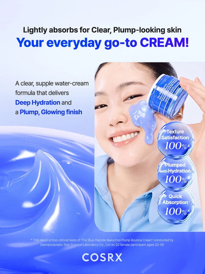 COSRX The Blue Peptide Bakuchiol Plump Bounce Cream 50ml — product detail image 4