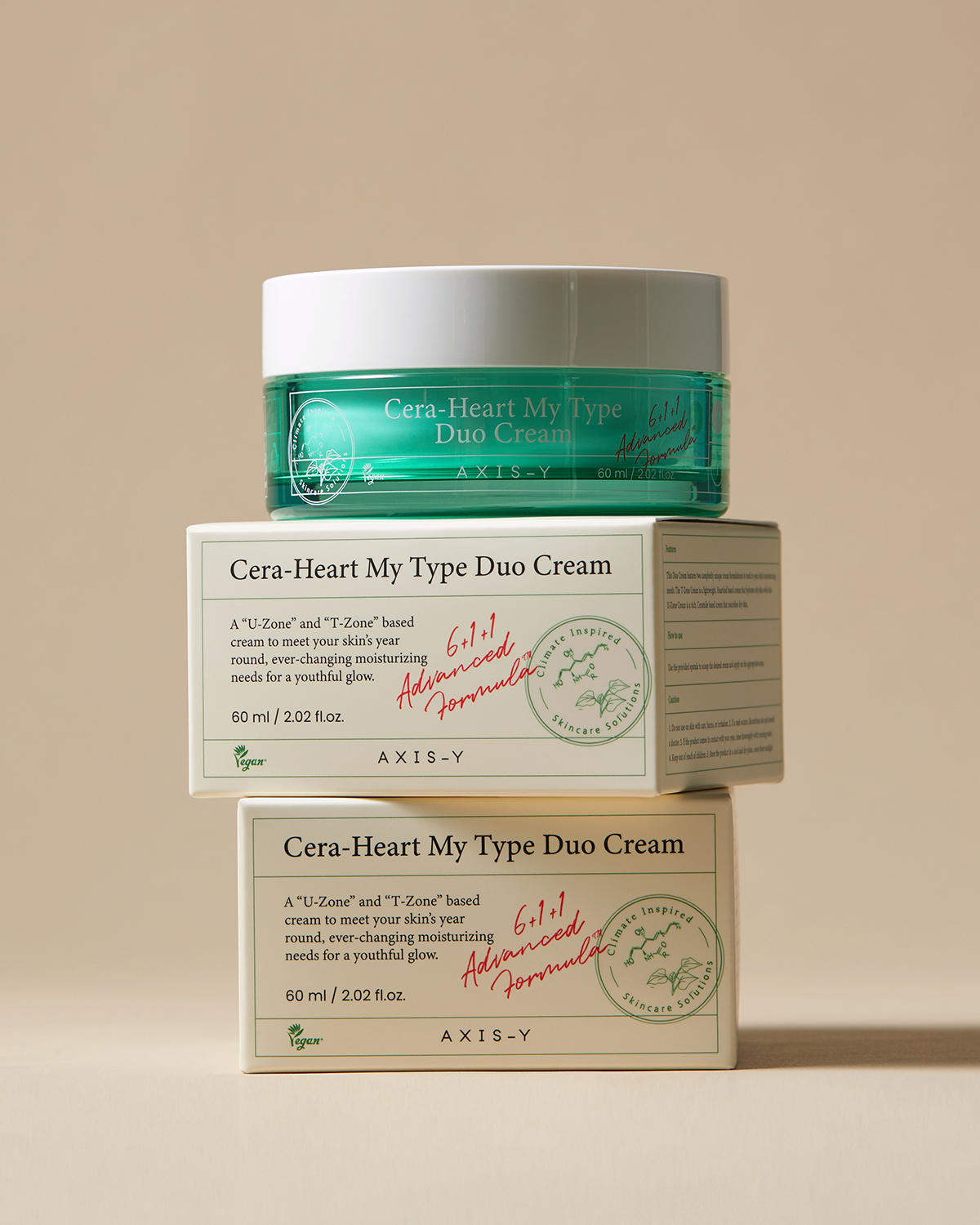 AXIS-Y Cera-Heart My Type Duo Cream 60ml official product image 6