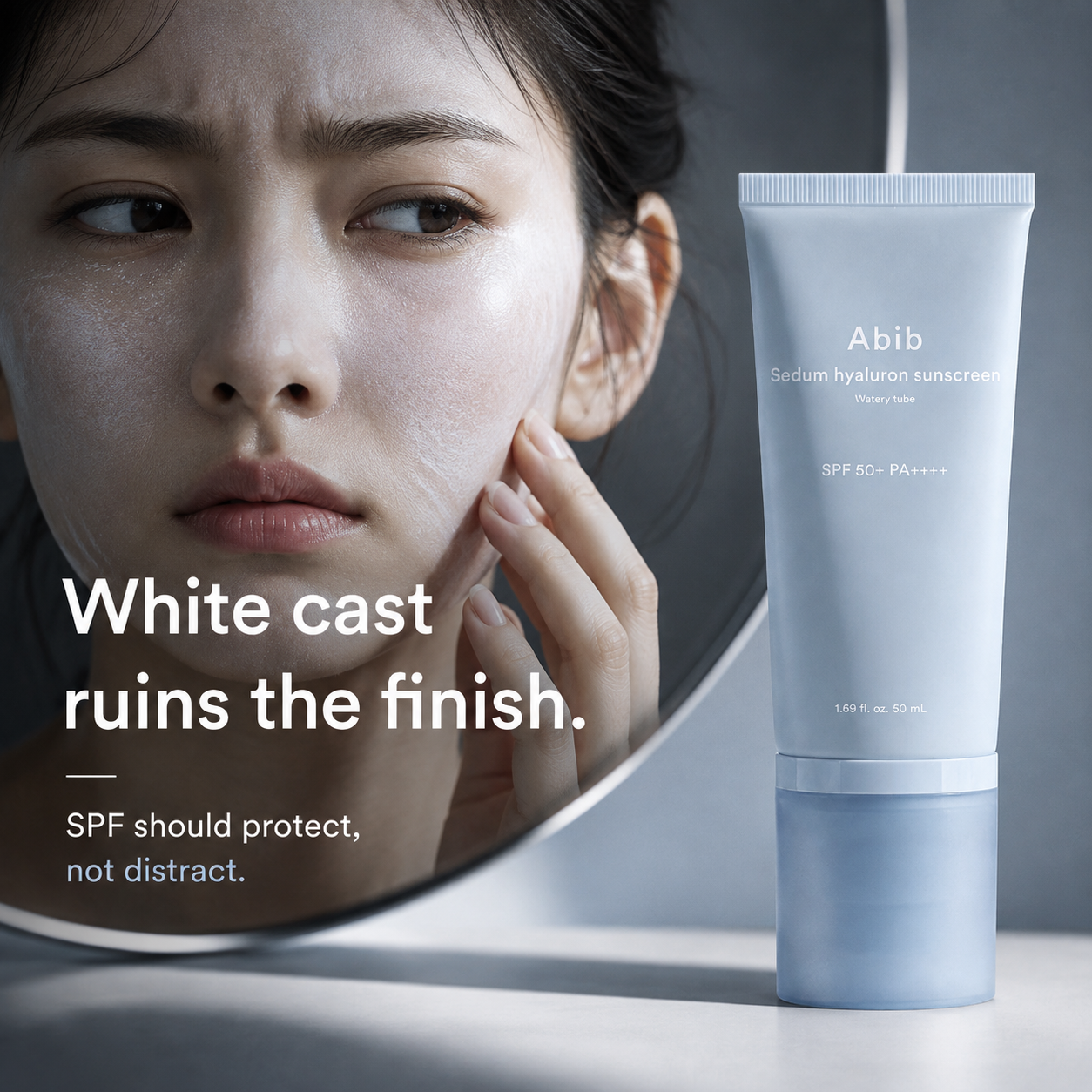 Abib Sedum Hyaluron Sunscreen SPF50+ PA++++ texture