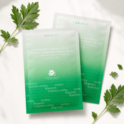 AXIS-Y Mugwort Green Vital Energy Complex Sheet Mask 27ml product detail 4