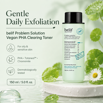 Belif Problem Solution Vegan PHA Clearing Toner 150ml product image 3